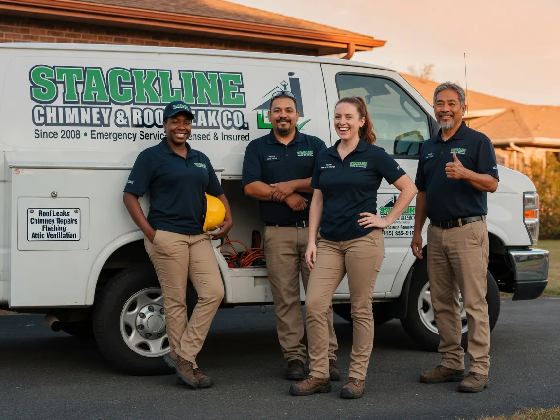 Chimney flashing repair company in Westley, CA